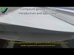 0.2~3 mm épaisseur géomembrane composite pour une couche de fondation verticale anti-filtrage