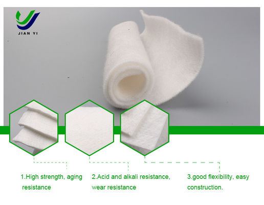 qualité  Long Fiber Geofabric Roll For Beach Embankment And Harbor Pier Reinforcement usine