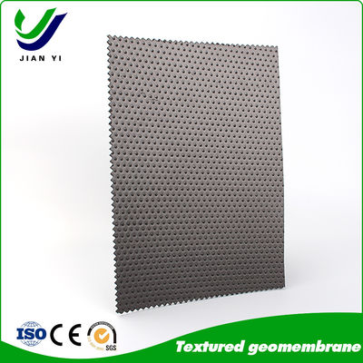 6m-8m Large résistant aux UV à haut frottement HDPE texturé Geomembrane Liner pour les projets de pente et anti-filtrage