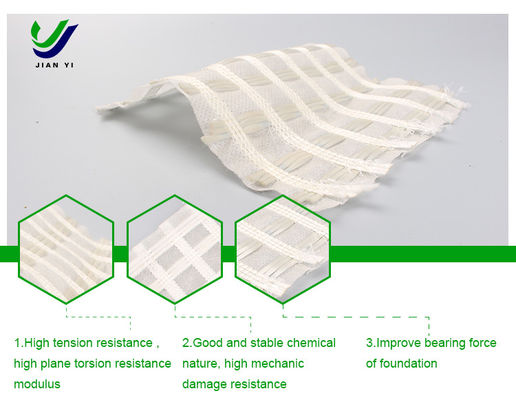 Protéger l'environnement Grille géographique en fibres de verre 30 à 80 kN/m Pour la conservation de l'eau