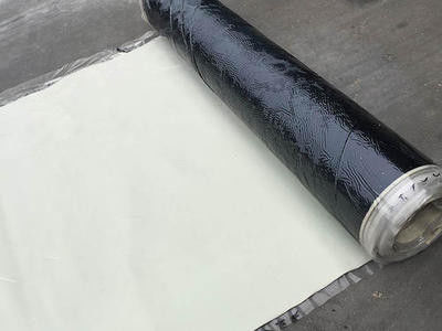 Membrane imperméable à l'eau en polymère synthétique enroulé EVA300 et EVA500