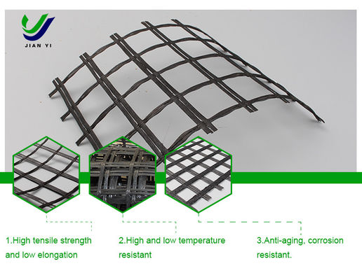 Grille géographique spéciale en fibres de verre de 1 à 6 m pour le renforcement du plancher ferroviaire