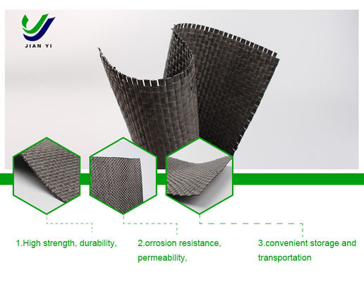 Tissu géotechnique HDPE imperméable à l'eau pour les infrastructures imperméables et durables