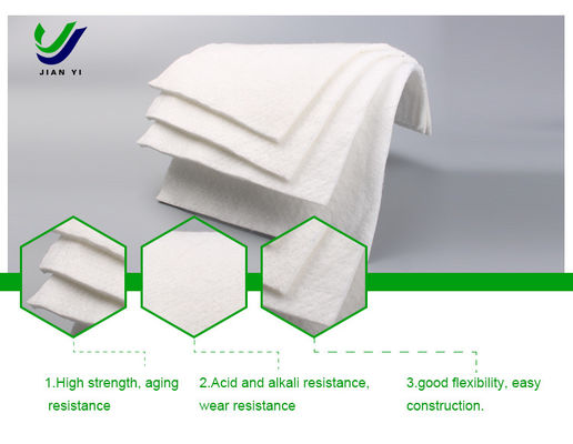 Tissu géotextile à filtrage et séparation à haute résistance à filament continu