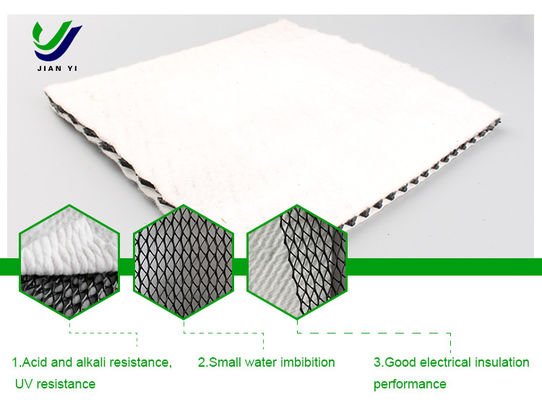 200 g/6,3 mm/200 g géonette de drainage pour une protection complète contre la filtration