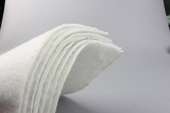 Géotextile à haute résistance et malléabilité en fibres de base pour surfaces complexes 100g-800g/m2