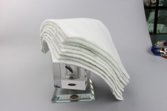 Géotextile léger en fibre d'étagère pour une construction facile, résistant aux UV et aux perforations