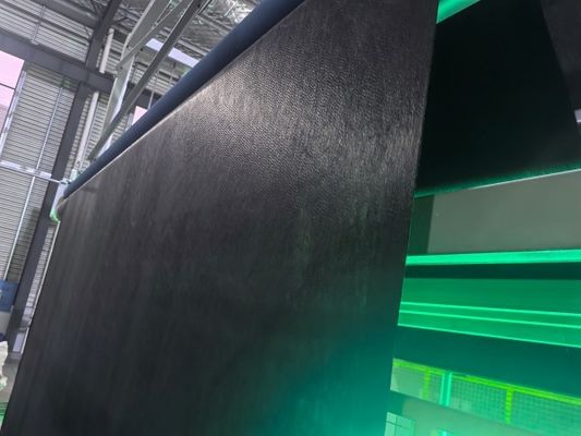 Géotextile en fibres longues noires Le matériau idéal pour les projets de protection des pentes