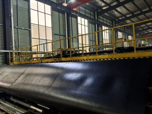 Géomembrane texturée en HDPE de 6m 8m de largeur Protégez votre environnement dans les usines de traitement des eaux usées