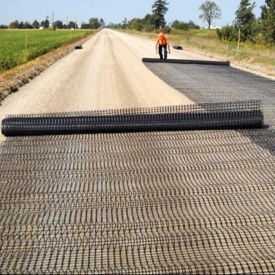 Protection des pentes et construction routière Géoréseau biassiale en plastique pour les grands aéroports et les parkings