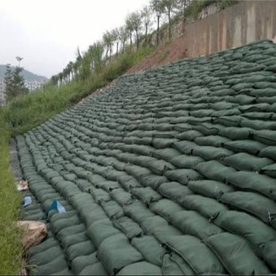 Sacs géotextiles en tissu non tissé écologique réutilisable et durable pour la protection des pentes