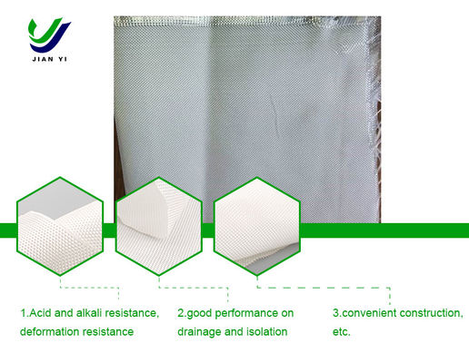 Tissus géotextiles tissés à haute résistance à la traction destinés aux projets de renforcement, de renforcement et de filtration