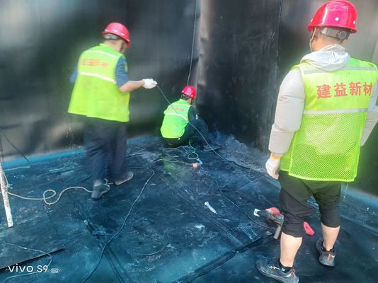 Géomembrane à résistance chimique supérieure anti-filtrage pour les étangs de confinement de métaux lourds
