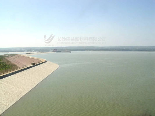 Géomembrane en polyéthylène HDPE à haute densité pour le stockage de l'eau dans les réservoirs et la protection des pentes