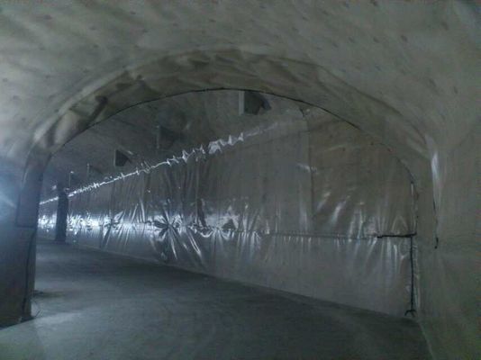Géomembrane en polyéthylène HDPE à haute densité pour projet anti-filtrage de tunnel