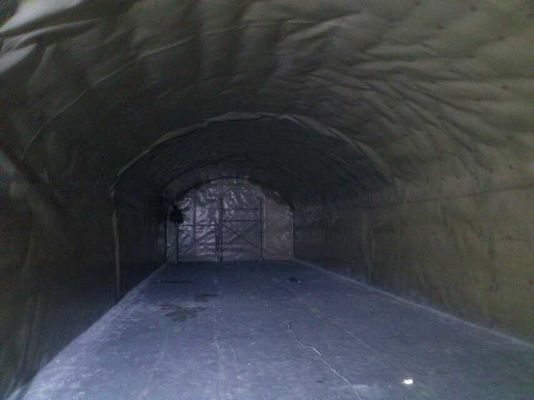 Géomembrane en polyéthylène HDPE à haute densité pour projet anti-filtrage de tunnel