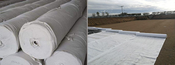 Construction routière géotextile non tissé Renforcement durable avec des performances supérieures et longueur de conception en fibres longues 50m-200m
