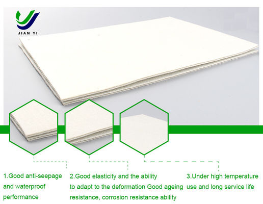 Géomembrane composite HDPE pour confinement d'eau 0,2-3mm pour la construction de batardeaux Longueur 50-150m
