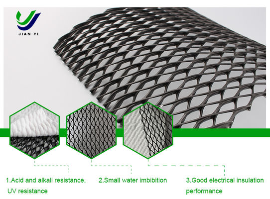Réseau de drainage composite 3D évacuation rapide de l'eau, stabilité inégalée