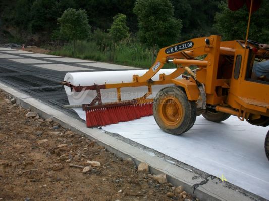 Géotextile renforcé à fibres courtes de 400g pour le renforcement de fondations et la stabilisation des sols