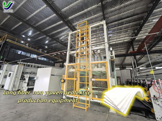 Géotextile à fibres longues standard ASTM avec haute résistance à la traction pour la construction routière