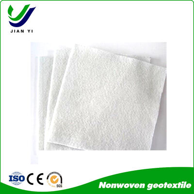 Géotextile à haute perméabilité à l'eau en fibres souples avec une excellente résistance aux ponctions et aux UV pour les projets d'infrastructure