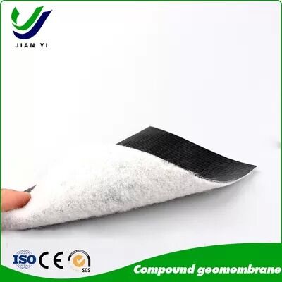 0Membrane géocomposite en HDPE d'une épaisseur de 0,2 mm à 1,0 mm avec des configurations 1G1M et 2G1M pour le projet anti-filtrage