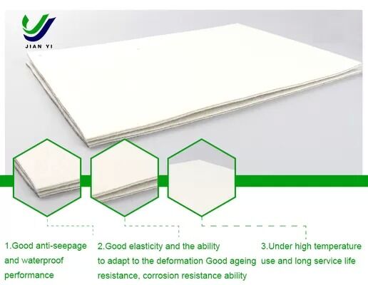0Membrane géocomposite en HDPE d'une épaisseur de 0,2 mm à 1,0 mm avec des configurations 1G1M et 2G1M pour le projet anti-filtrage